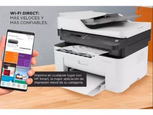 impresoras y scanners - MULTIFUNCTION hp laser  Blanco y Negro  MFP M137FNW  1