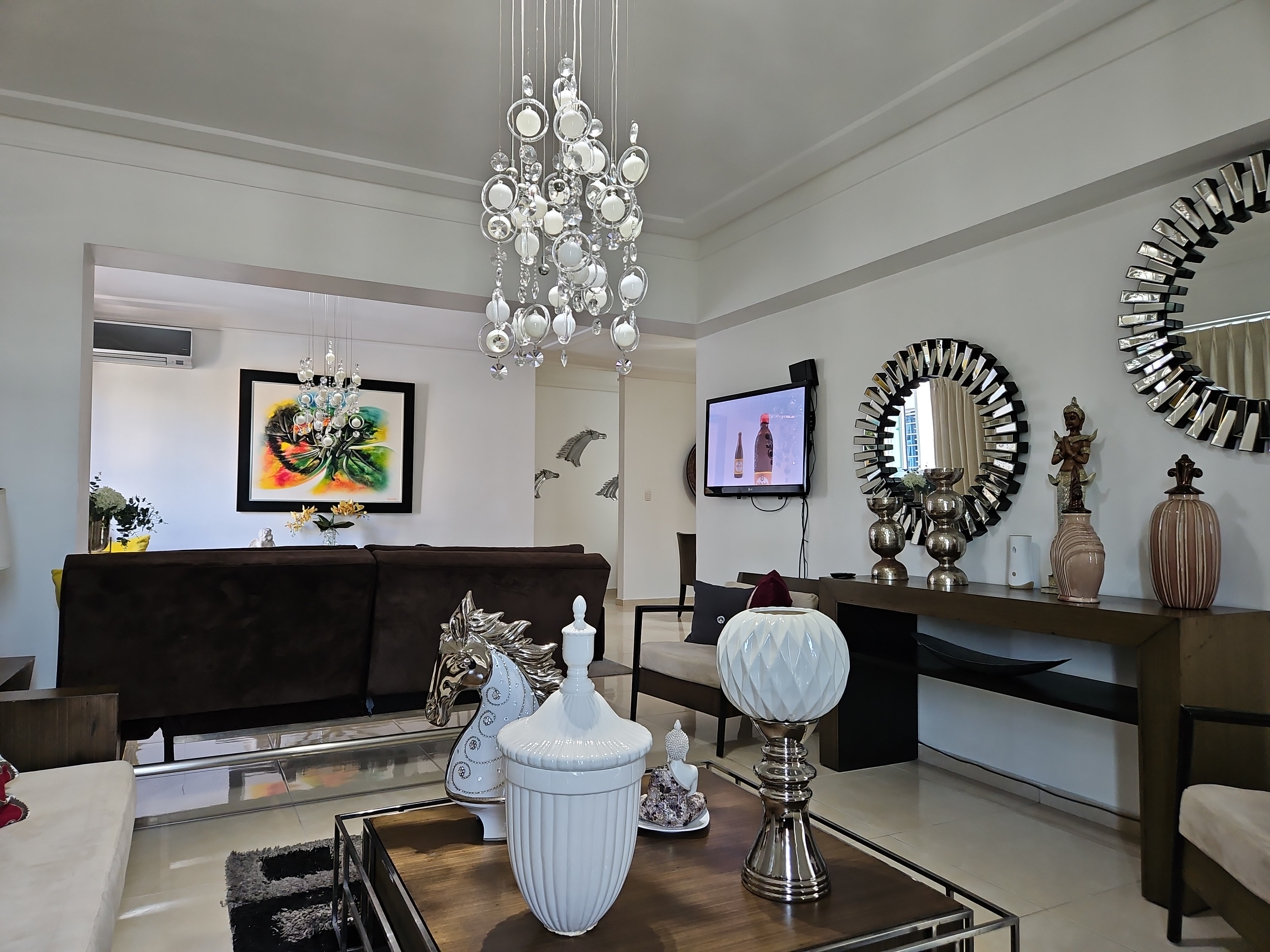 apartamentos - Alquiler de Apartamento Amueblado en Evaristo Morales  4