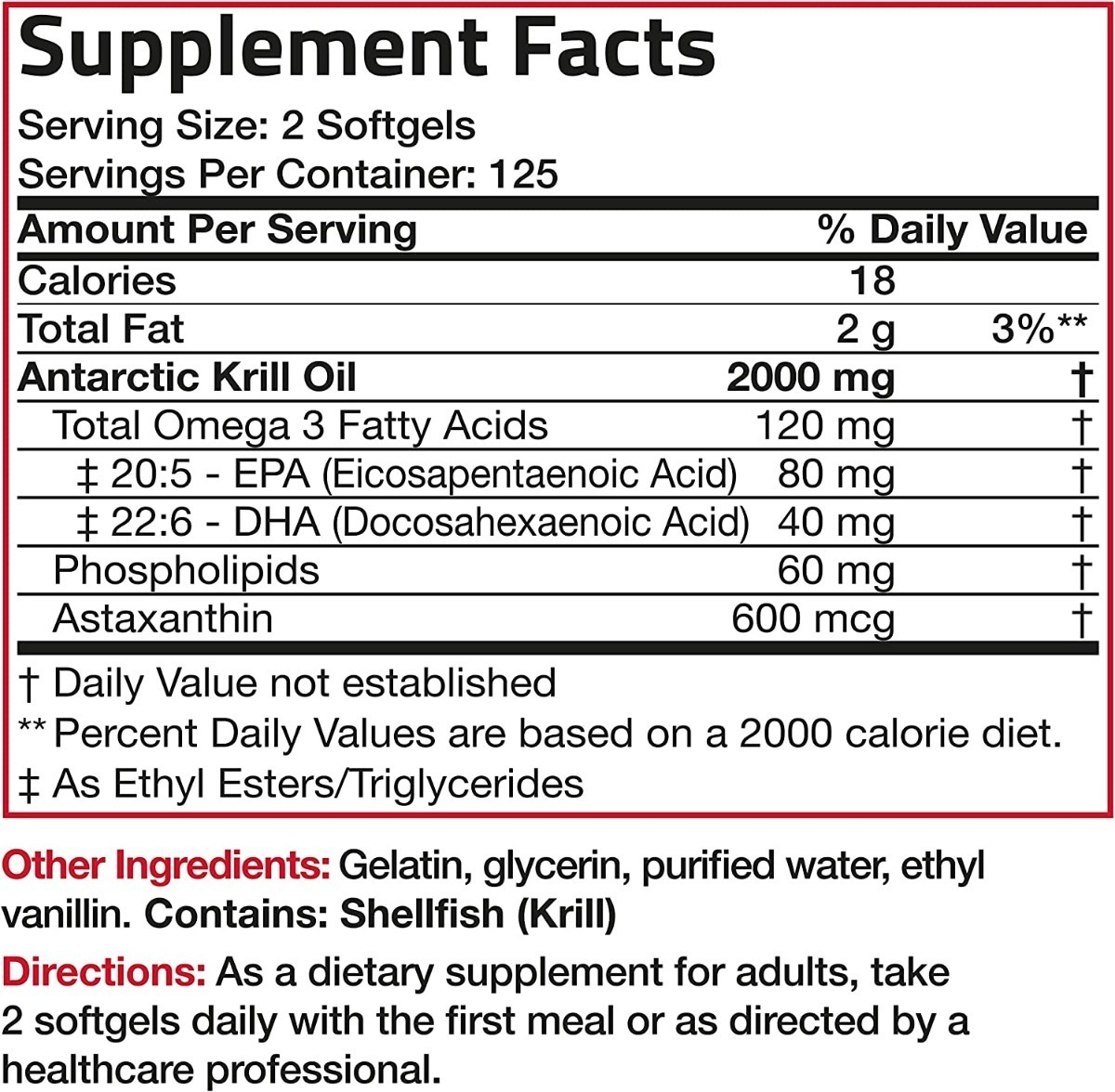 Salud y Equipamiento Médico - Aceite De Krill 250caps Bronson - - Unidad A $1256 1