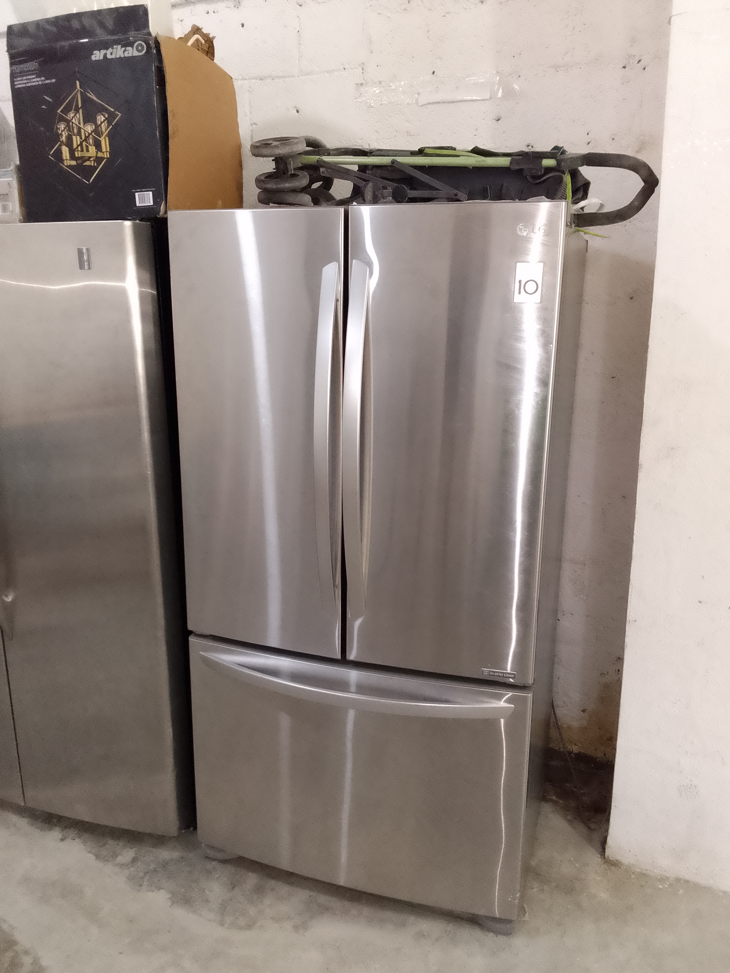 electrodomesticos - LG Refrigerador French Door (nevera) 8