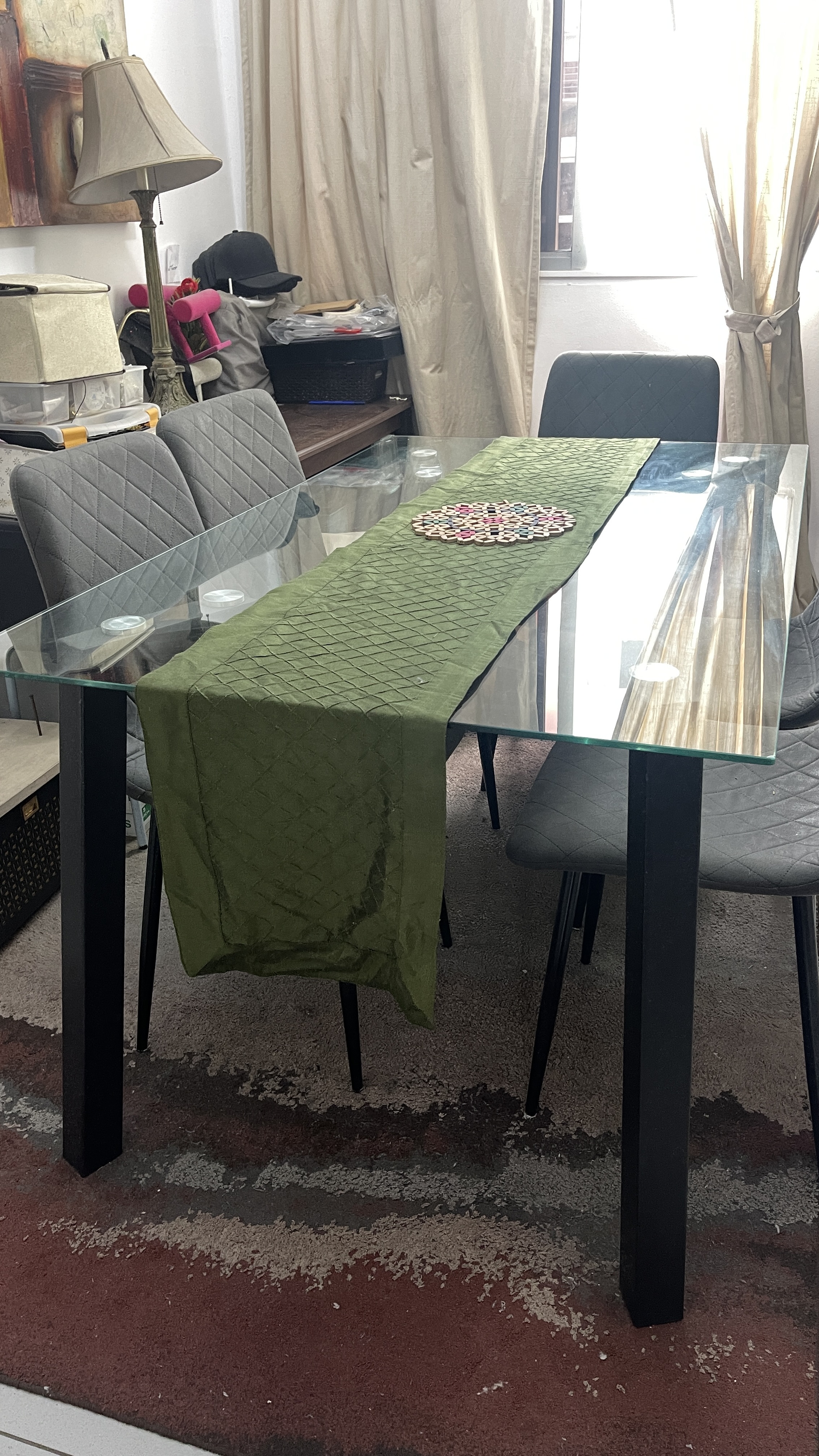 muebles y colchones - Mesa de Vidrio 0