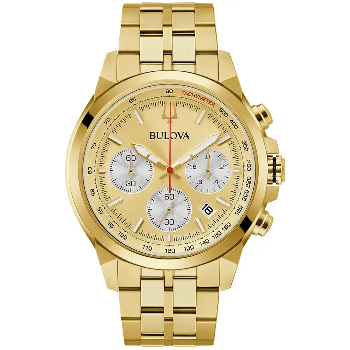 joyas, relojes y accesorios - Reloj Bulova Chronograph nuevo en caja 8