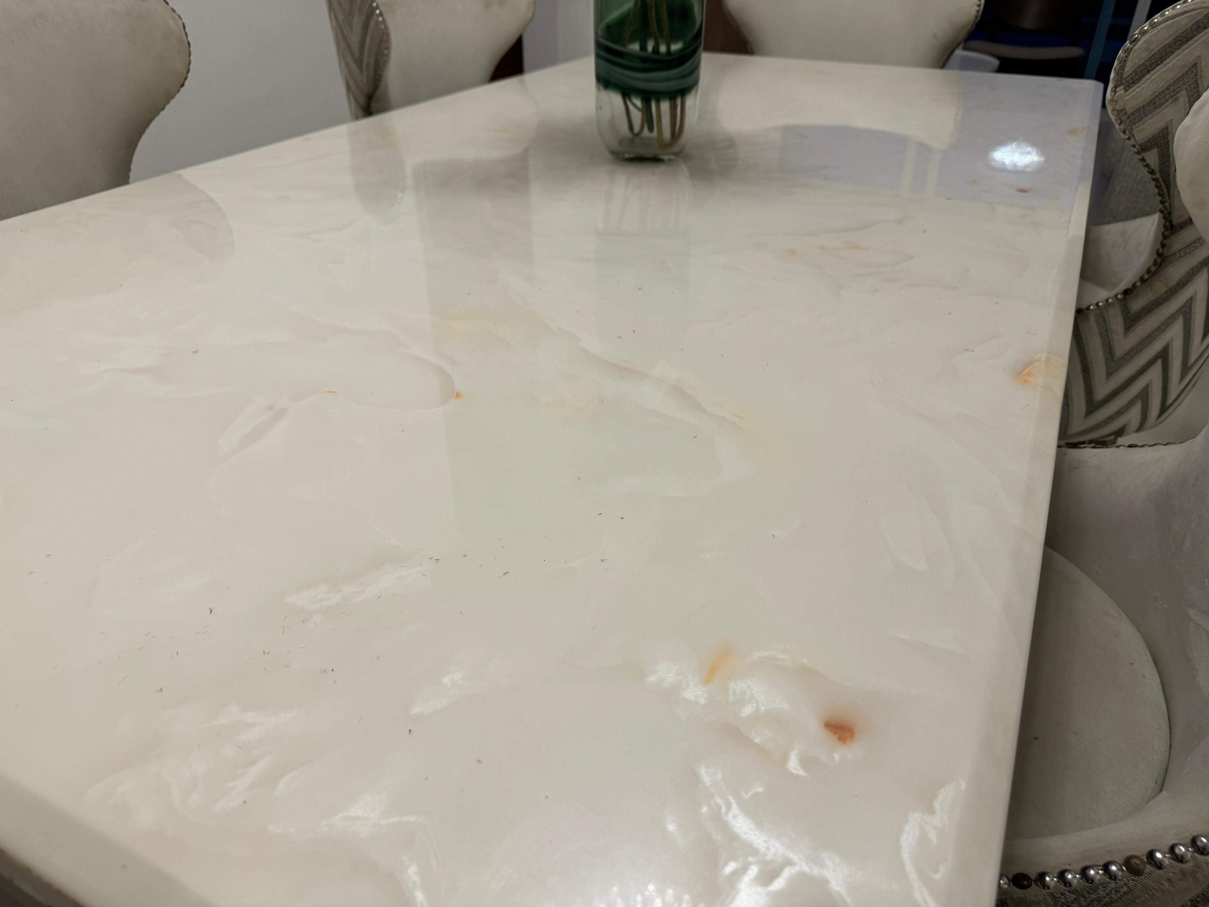 muebles y colchones - Comedor de mármol 
 2