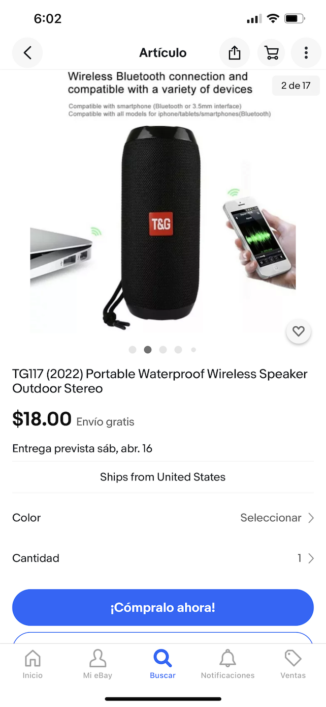 camaras y audio - Bocina portátil T&G. TG117. Nuevas. Liquidación - AL POR MAYOR Y AL DETALLE  7