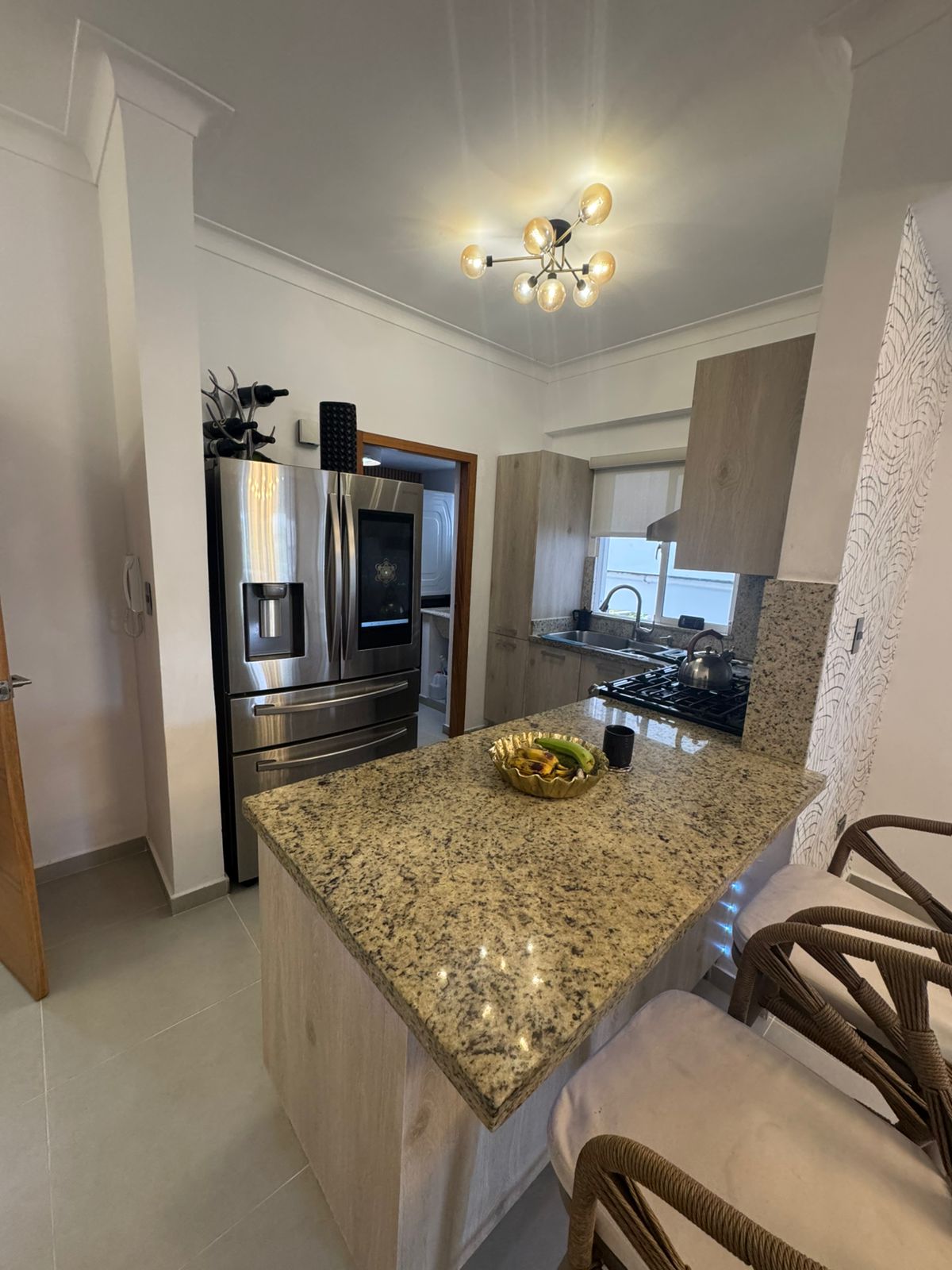 apartamentos - ALQUILO Piso 2 En Evaristo Morales Amueblado Full  5