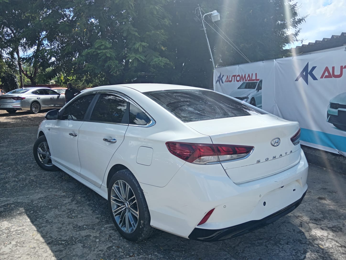 carros - HYUNDAI SONATA NEW RISE 2019 BLANCO 2
