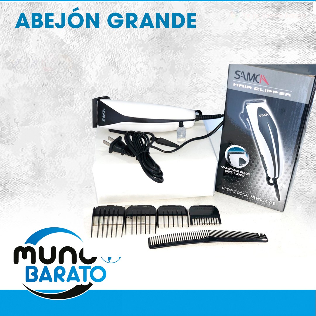 salud y belleza - Abejon Samca Potente 4 Peines Maquina Cortadora Cabello 1