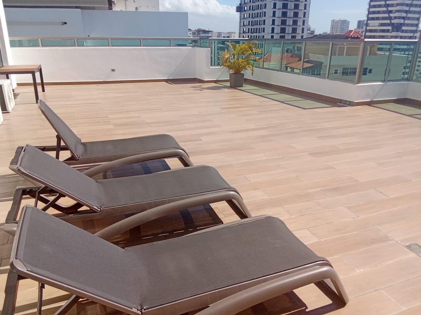 apartamentos - Se alquila Penthouse nuevo en bella vista. 8
