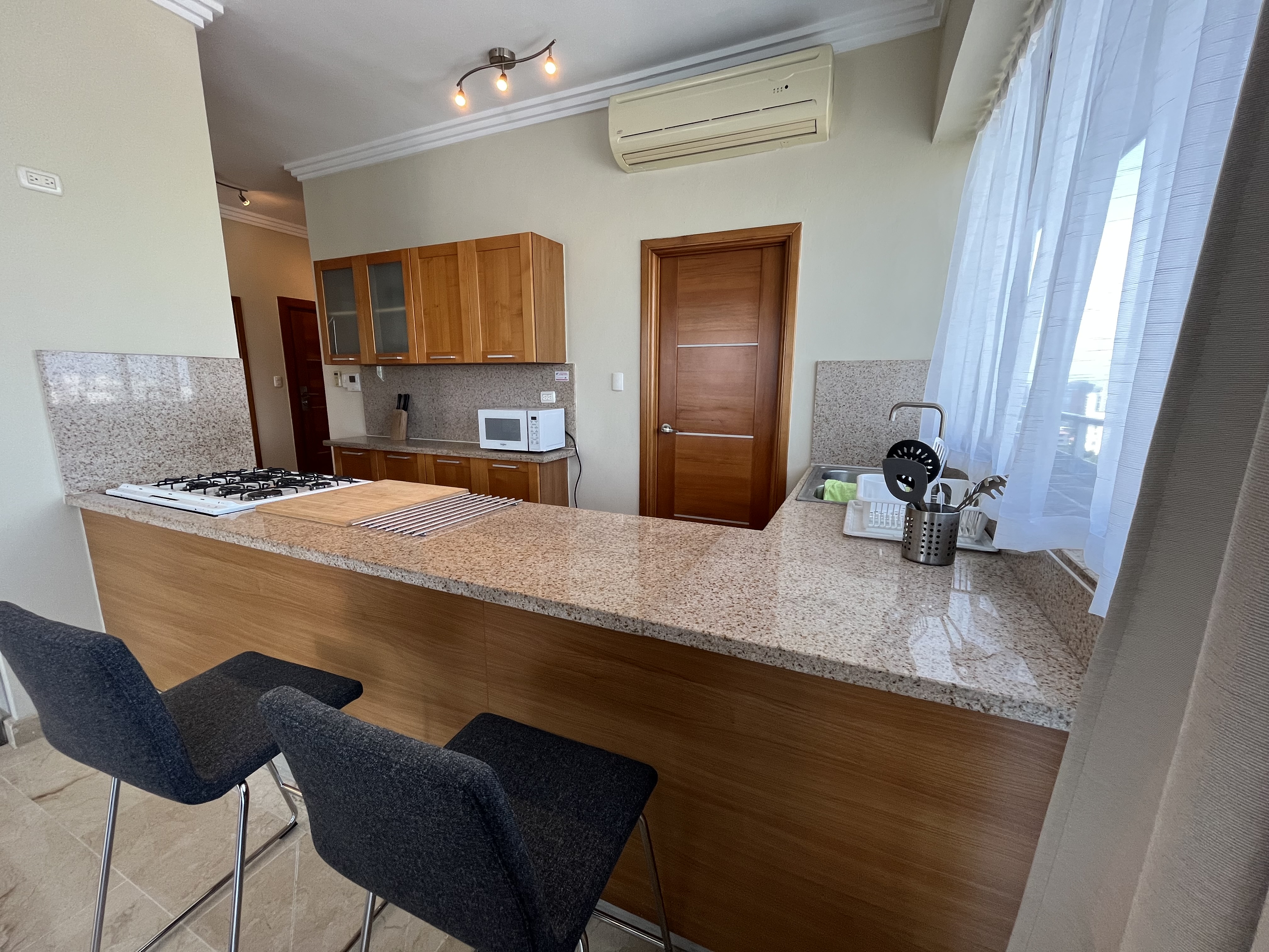 apartamentos - Apartamento en Alquiler Piantini de UNA Habitación 2