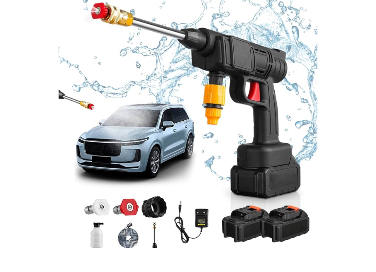 accesorios para vehiculos - Pistola portatil de agua Lavador de vehículos  0