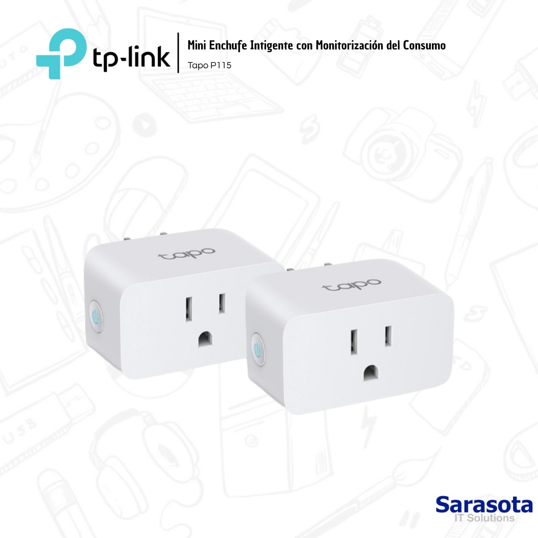 accesorios para electronica - Tp-Link Tapo Enchufe Monitorización Consumo P115 1
