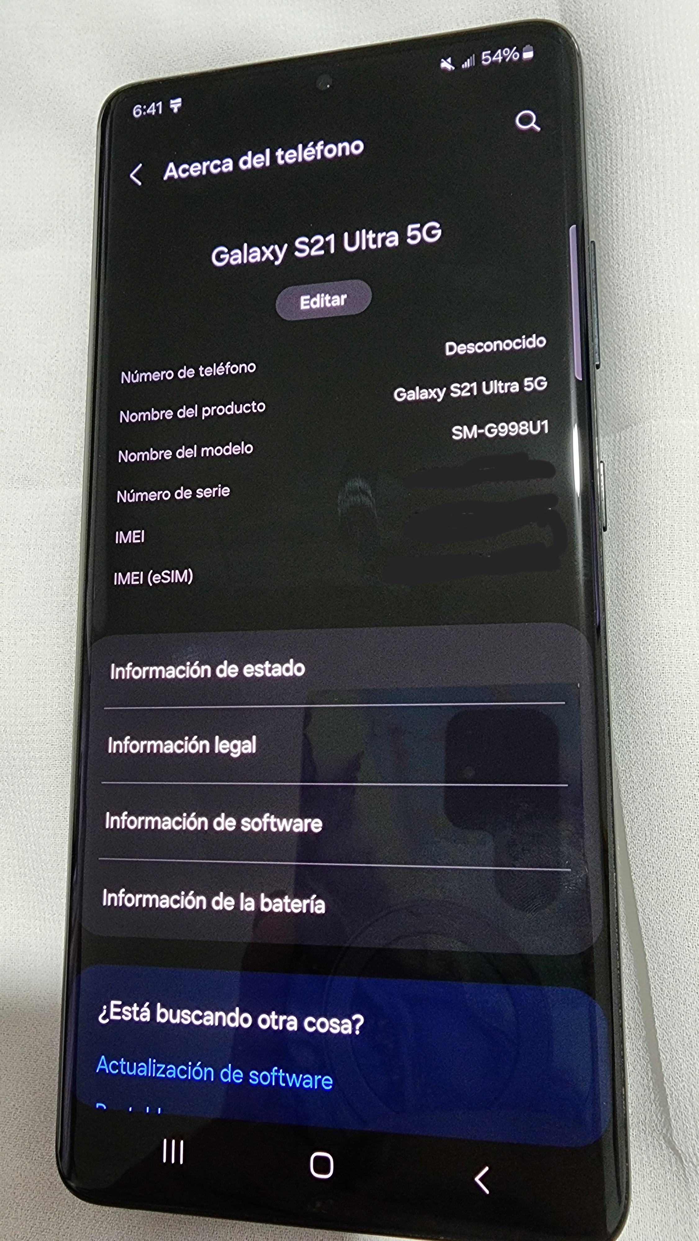 celulares y tabletas - Vendo Galaxy S21 ultra 5G en perfectas condiciones 9