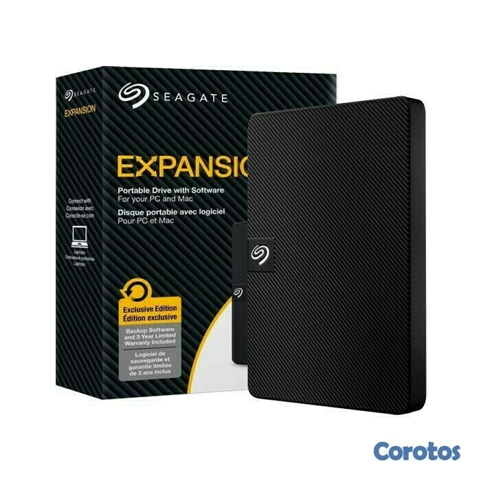 computadoras y laptops - DISCO DURO 2TB HDD EXTERNO EXPANSION SEAGATE, USB 3.0, USB ,TAMAÑO 2.5 1