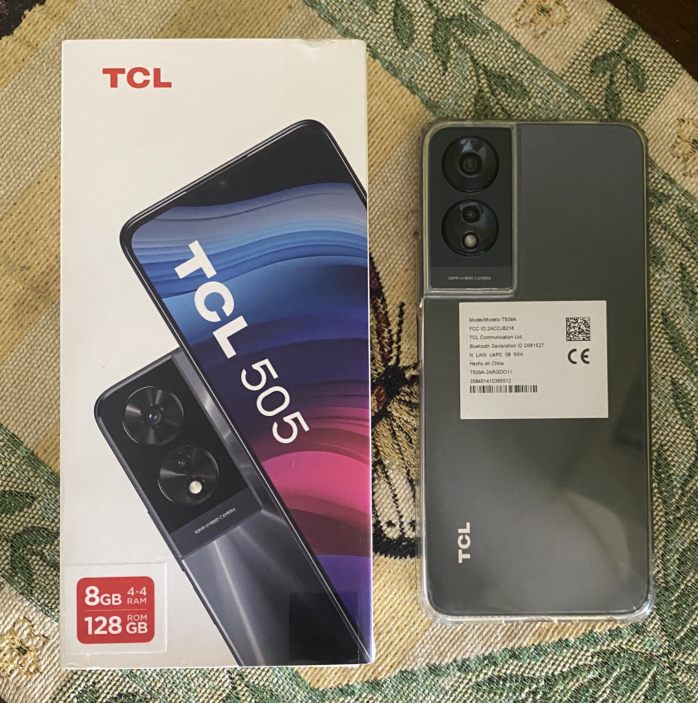 celulares y tabletas - TCL 505 Space Gray, 128 gb 5