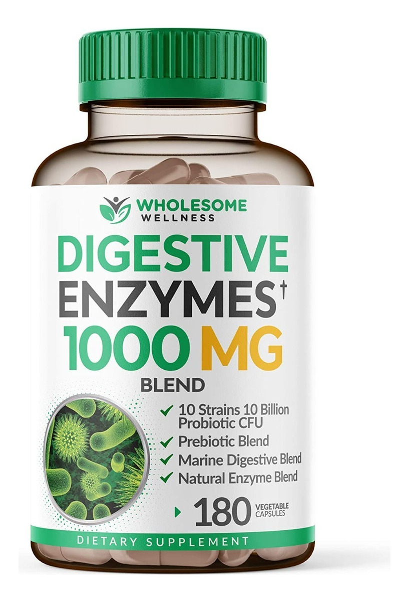 Salud y Equipamiento Médico - Enzimas Digestivas Wholesome - Uni - Unidad A $1333
