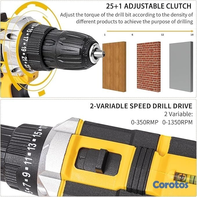 herramientas, jardines y exterior - TALADRO DE 36V 12107 5
