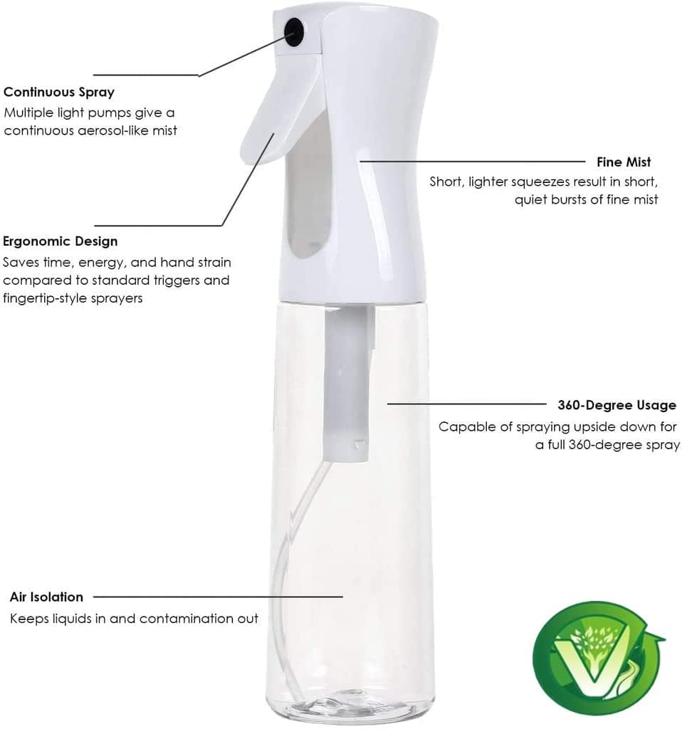 salud y belleza - Botellas de spray rociadora 300ml multiusos ideal peluqueria barbero 3