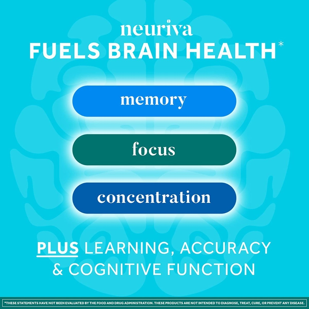 Salud y Equipamiento Médico - Neuriva Nootropic Brain Suplemento Plus 30 Capsulas 7