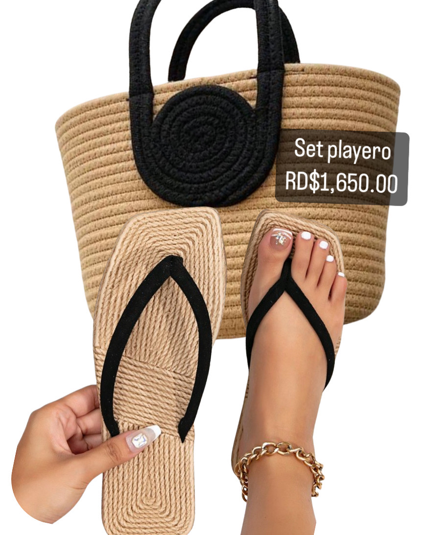 carteras y maletas - Set de cartera y zandalias de playa 0