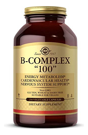 Salud y Equipamiento Médico - Solgar B-complex 250 Capsulas Promueve El Metabolismo 0