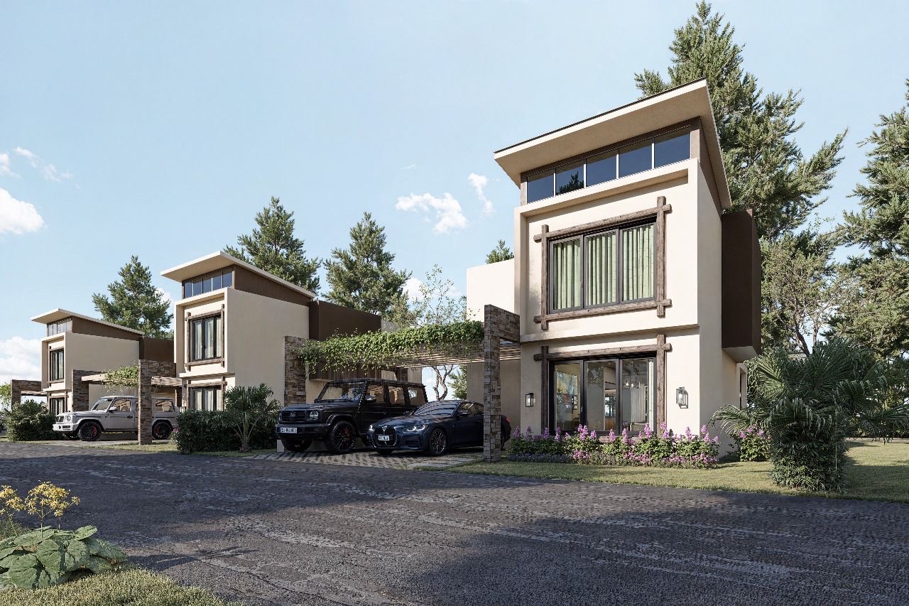 casas vacacionales y villas - Villas de 3 habitaciones en Buena Vista Jarabacoa   3
