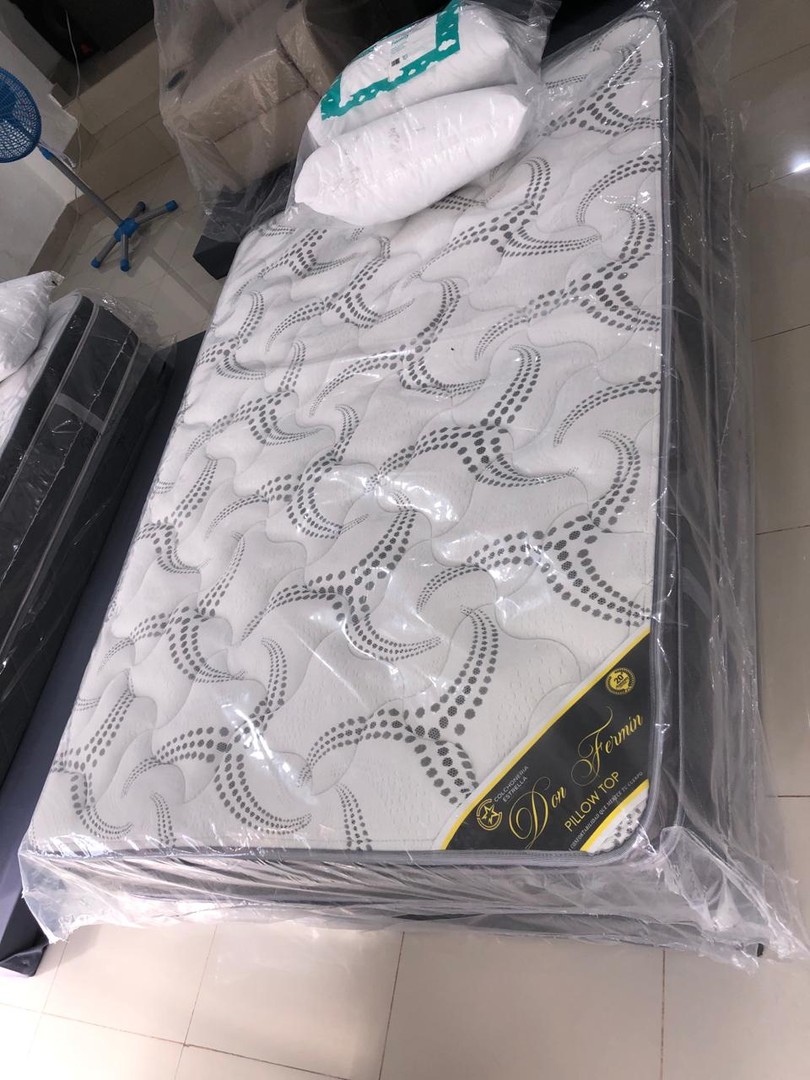 muebles y colchones - COLCHON DOBLE PILLOW TOP DON FERMIN 54'  2