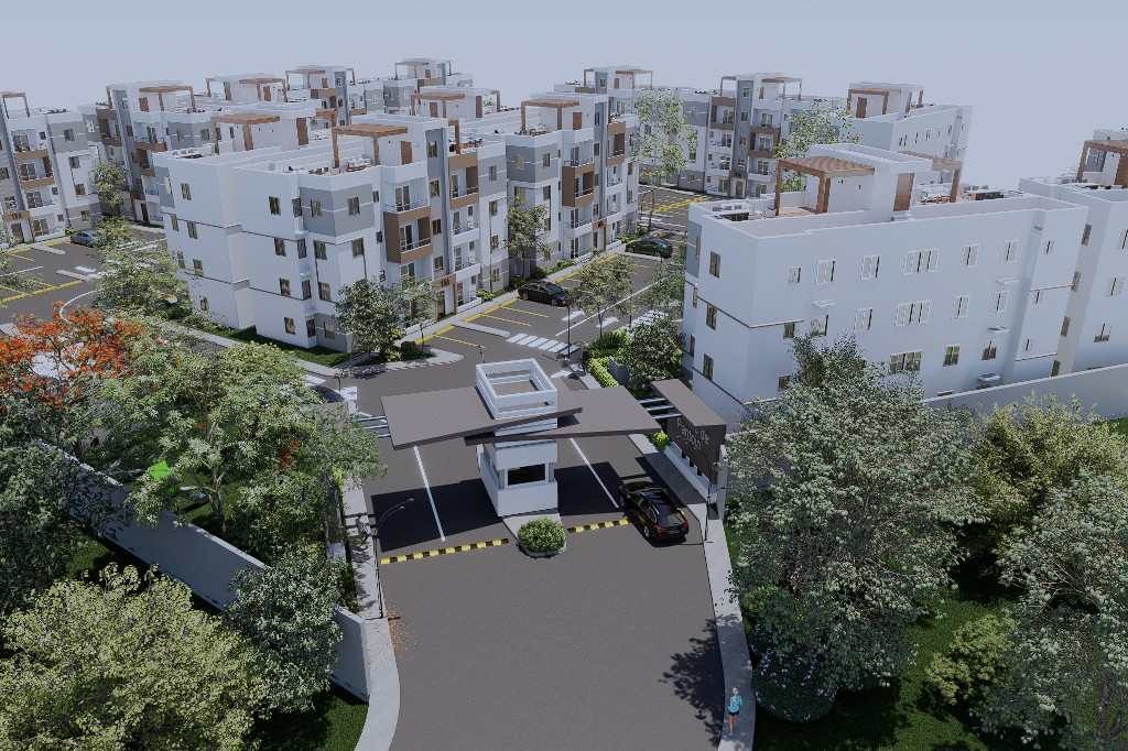 apartamentos - Apartamentos con Piscina, en Terrazas de pantoja, separalo con 25,000