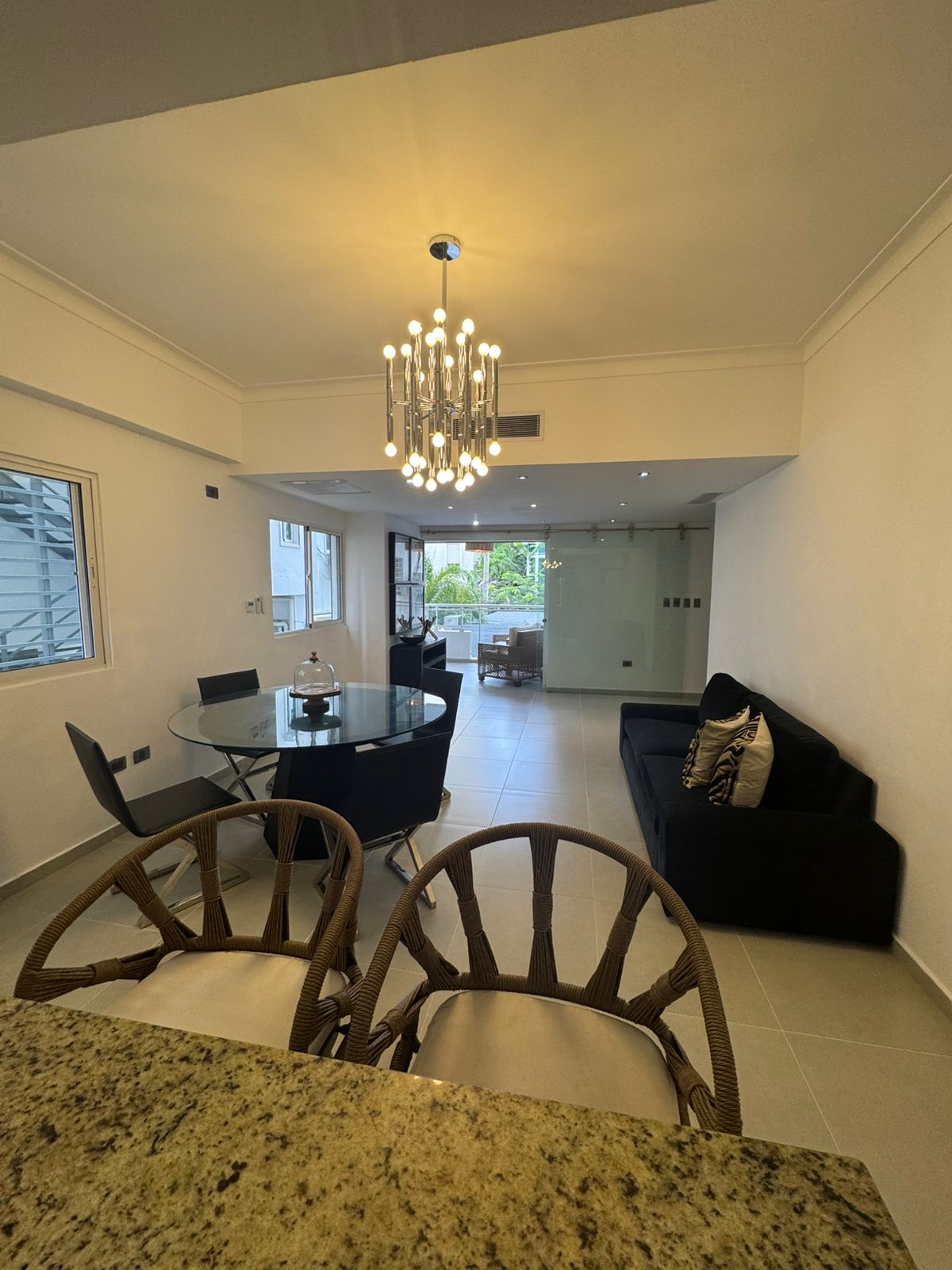 apartamentos - ALQUILO Piso 2 En Evaristo Morales Amueblado Full  6