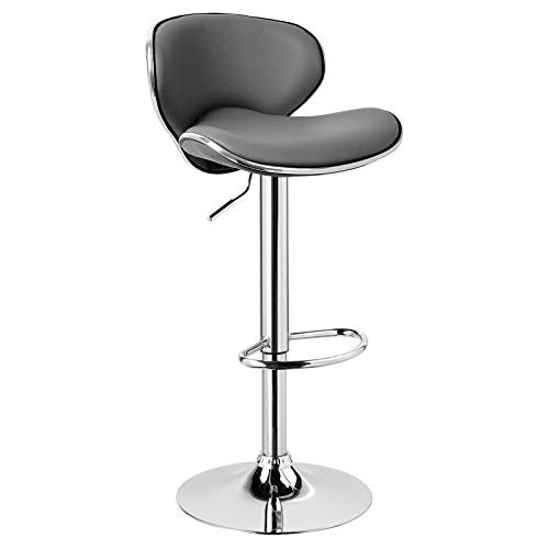 decoración y accesorios - Taburete De Bar, Barra, Silla Alta, Desayunador Sillas Altas NEGRO y BLANCO 4