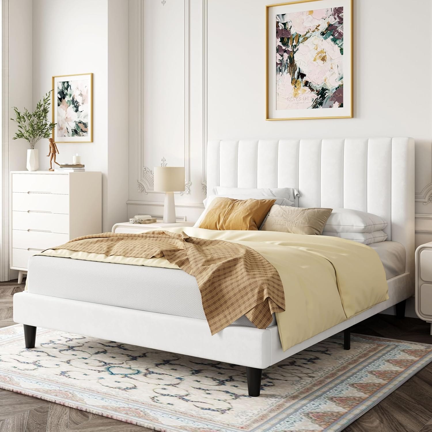 muebles y colchones - BASE DE CAMA QUEEN 60 Importada 1