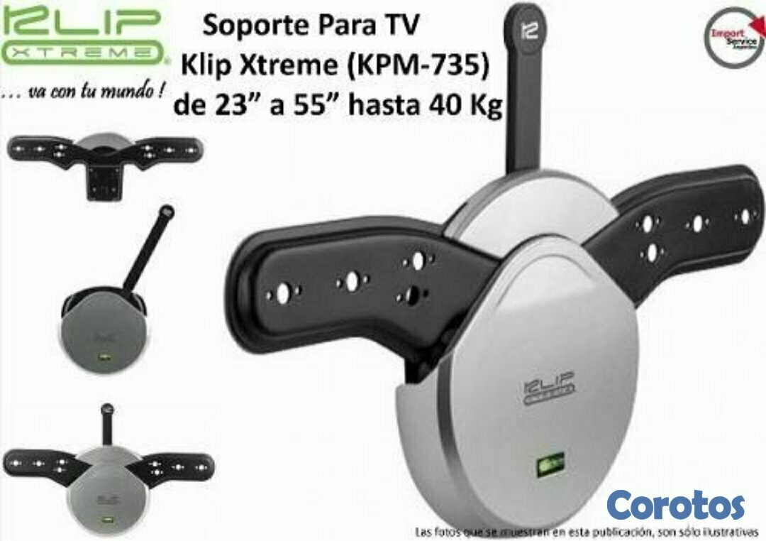 computadoras y laptops - Soporte ultradelgado (KPM-735)  PARA TV/MONITOR KLIPX 23 - 55pulgdas