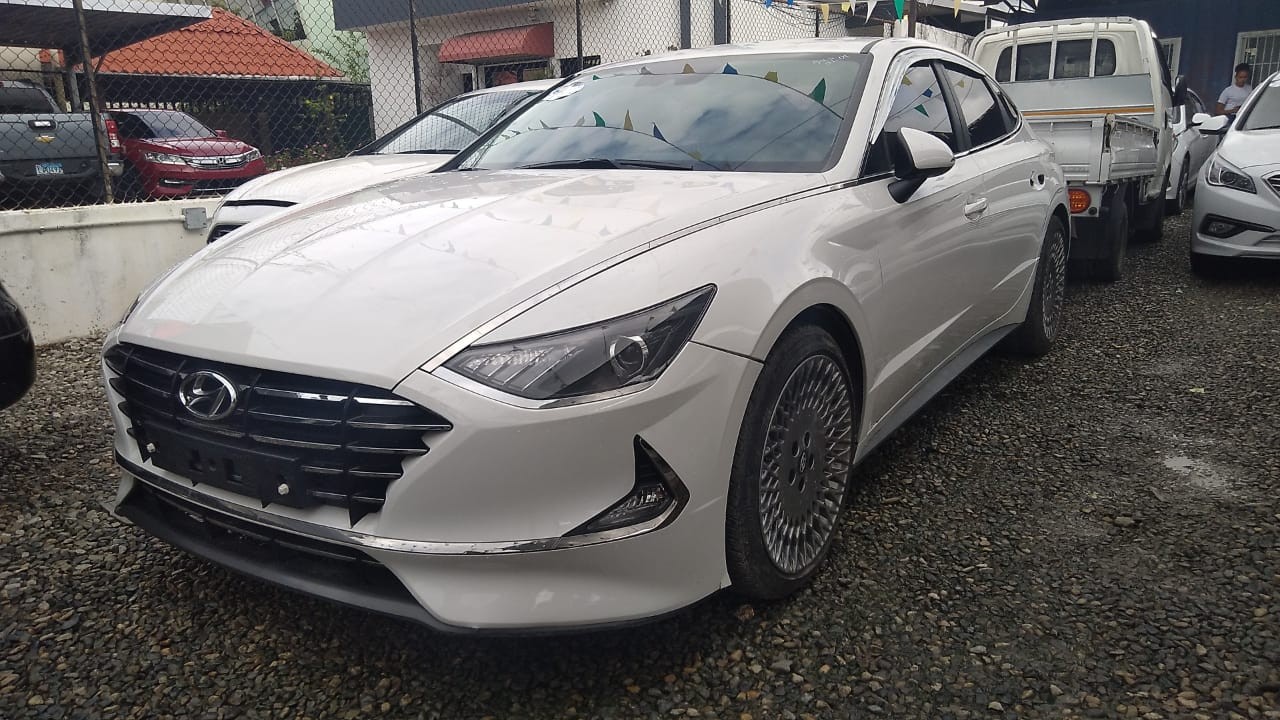 carros - HYUNDAI SONATA DN8 CAJA NUEVA 2020 BLANCODESDE: RD$1,020,100.00 0