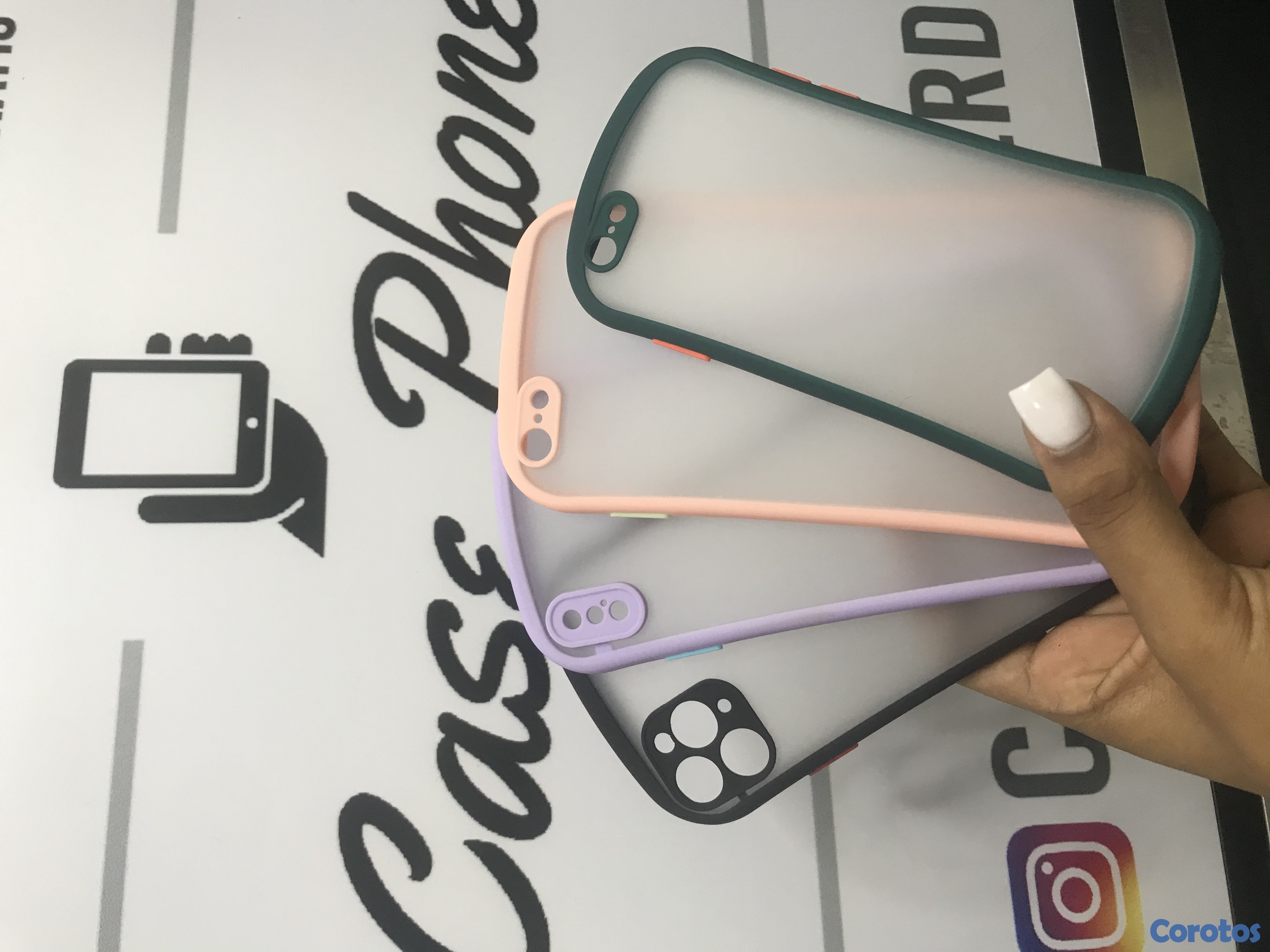 celulares y tabletas - Cover Bumper Ovalados 3