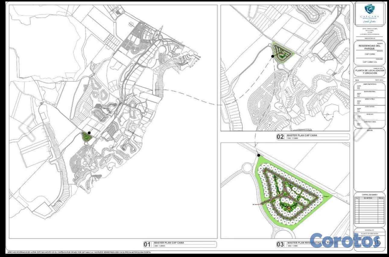 solares y terrenos - Vendo Lotes disponibles en Cap. Cana  3