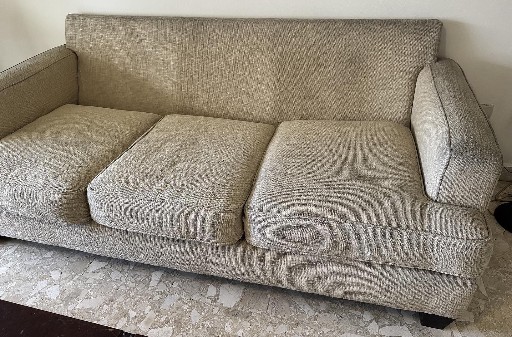 muebles y colchones - Vendo sofá de 3 plazas usado