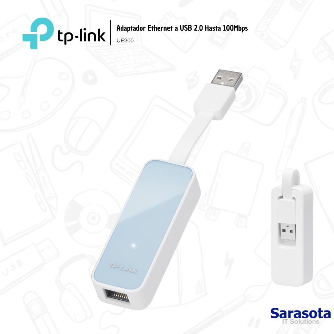 accesorios para electronica - Tp-link adaptador ethernet RJ45 USB 2.0 1