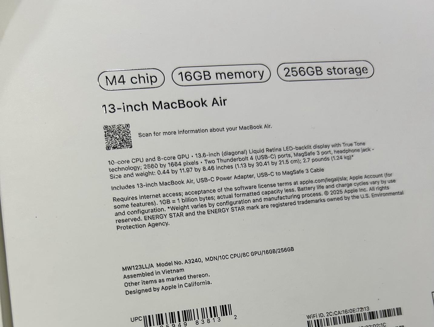 computadoras y laptops - MACBOOK AIR M4 13.6" 256GB 16GB RAM SELLADAS OFERTA 🔥 2