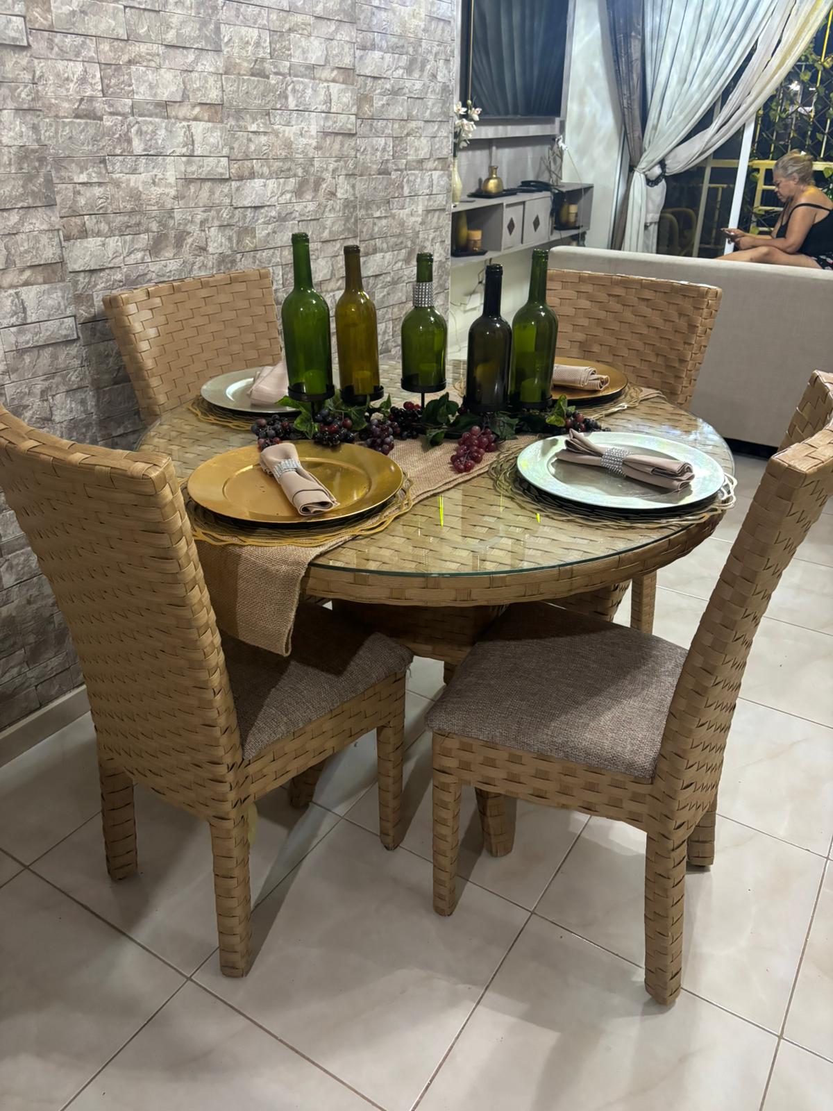 muebles y colchones - Comedor de 4 sillas
