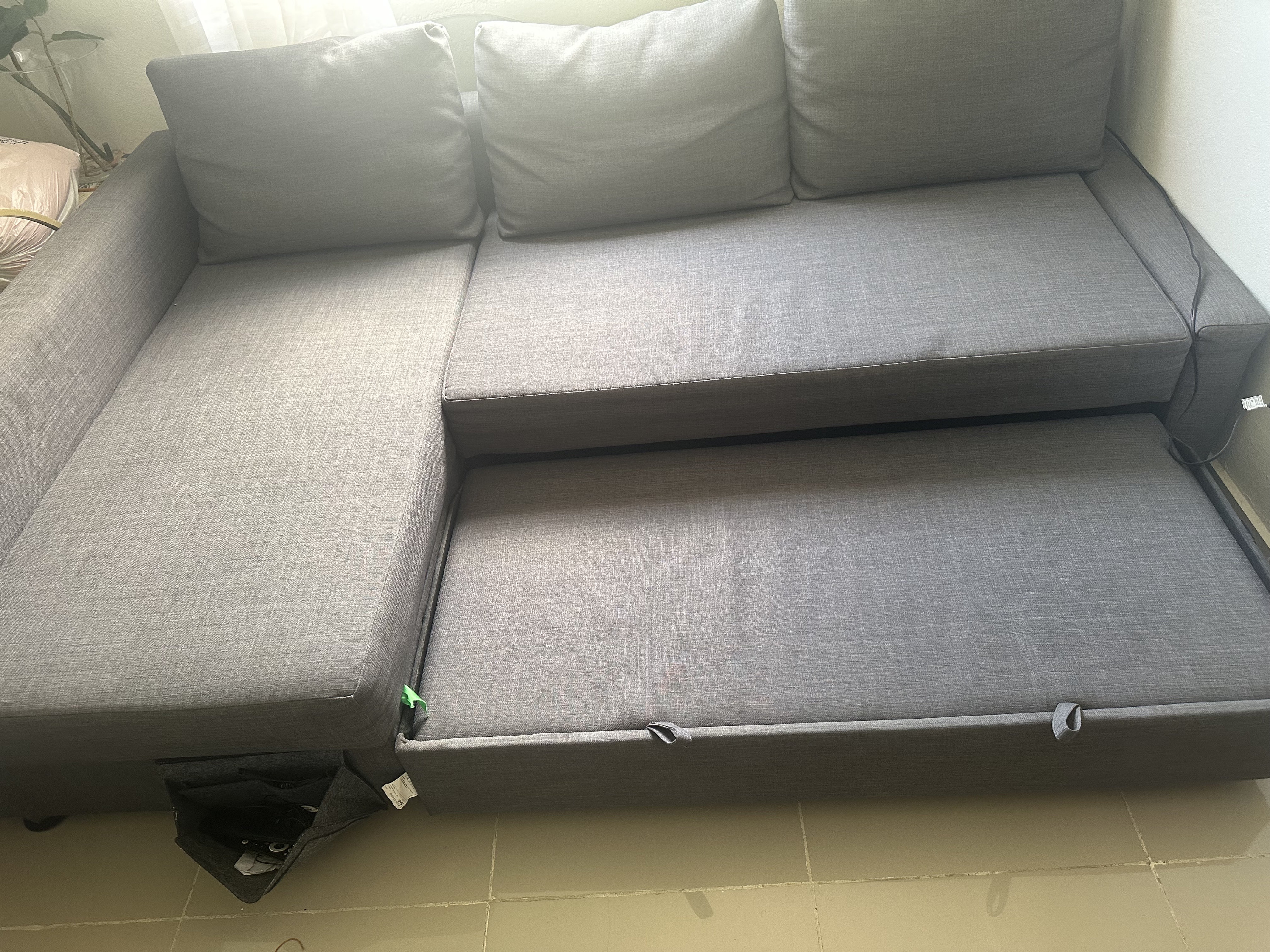 muebles y colchones - Sofá cama con baúl de almacenamiento.  1