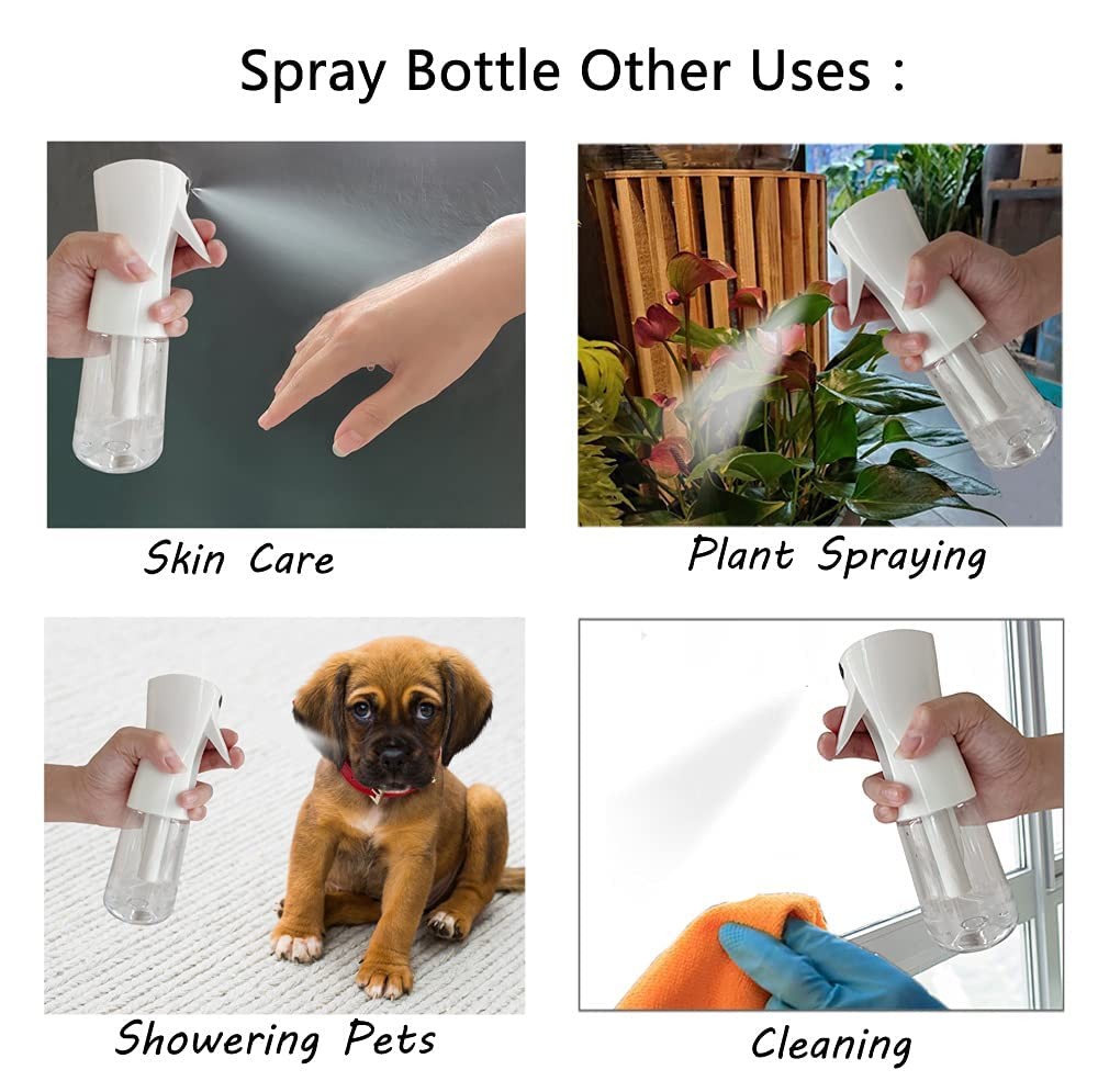 salud y belleza - Botellas de spray rociadora 300ml multiusos ideal peluqueria barbero 4