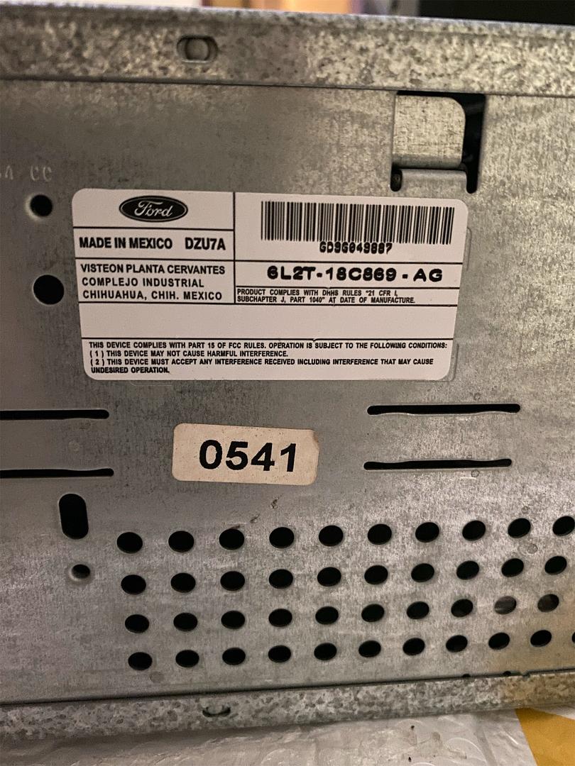 repuestos - Radio Original Ford Explorer 2006 a 2010 2