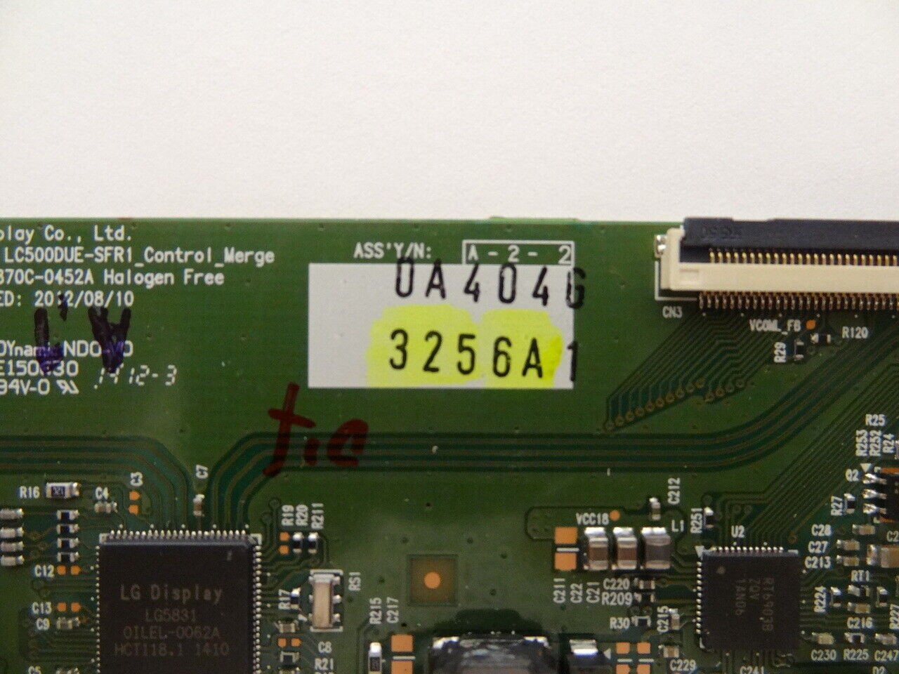 tv - Vendo Tarjeta Electrónica T-Con Board para TV LG y Toshiba 1