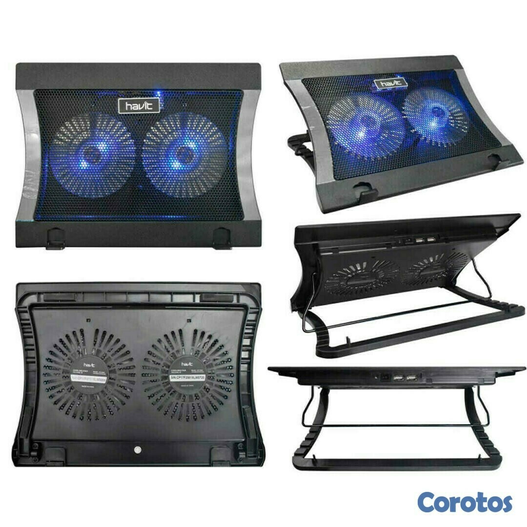 computadoras y laptops - FAN COOLER  PARA LAPTOP  DE  17 pulgadas  1