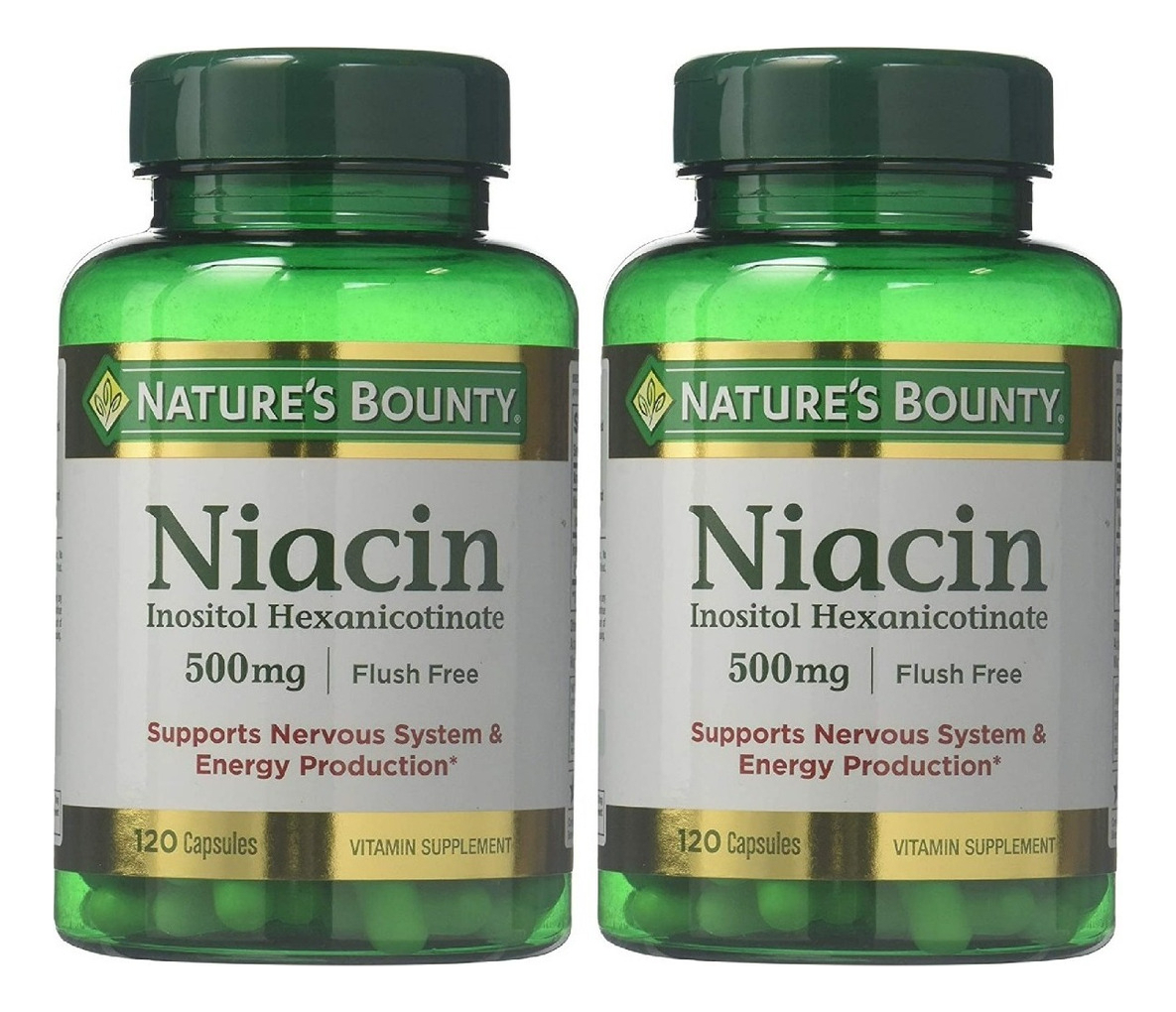 Salud y Equipamiento Médico - Niacin 500 Mg Natures Bounty Flush 0