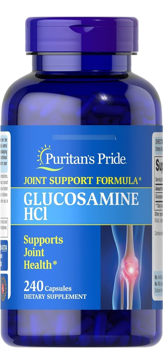 Salud y Equipamiento Médico - Puritans Pride Glucosamine Sulfate 1000 Mg Capsulas, 240coun