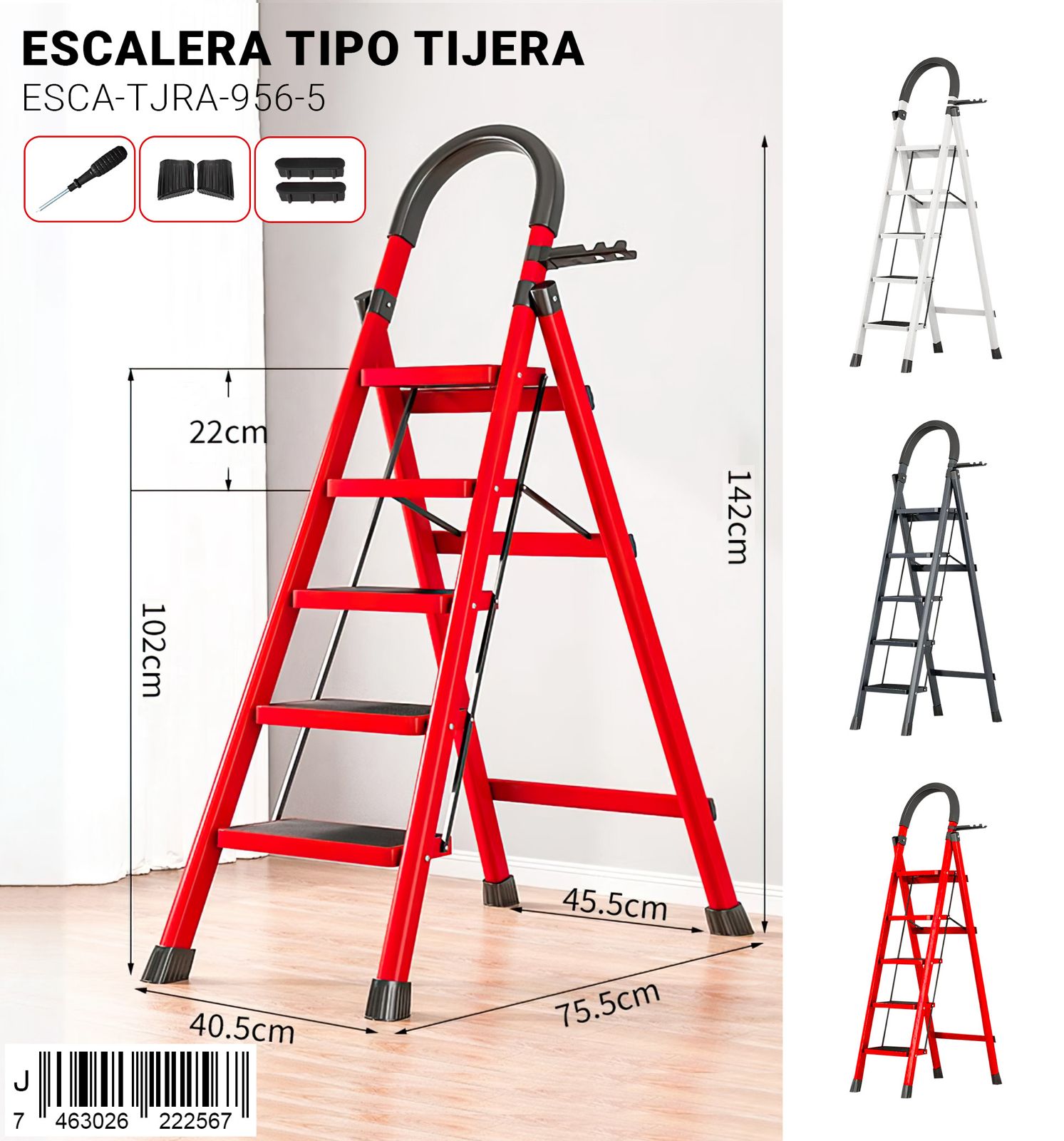 decoración y accesorios - Escalera de 5 niveles  0