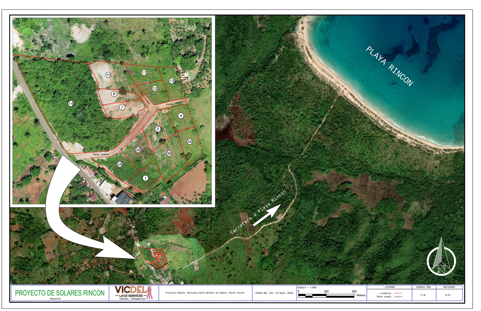 solares y terrenos - 30 parcelas ,  a  4 minutos de  playa Rincón  8