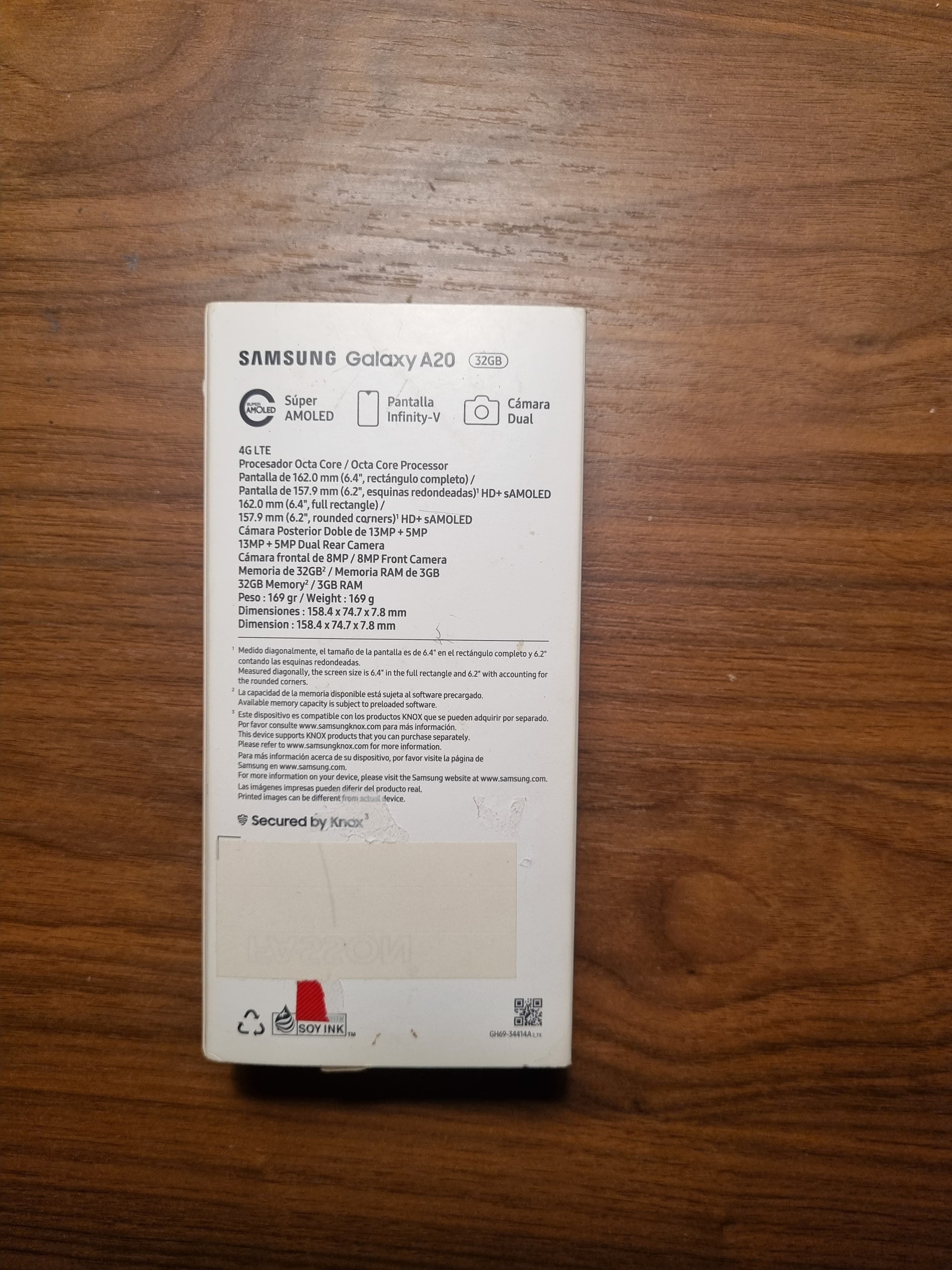 celulares y tabletas - Samsung Galaxy A20 para uso con Claro 3