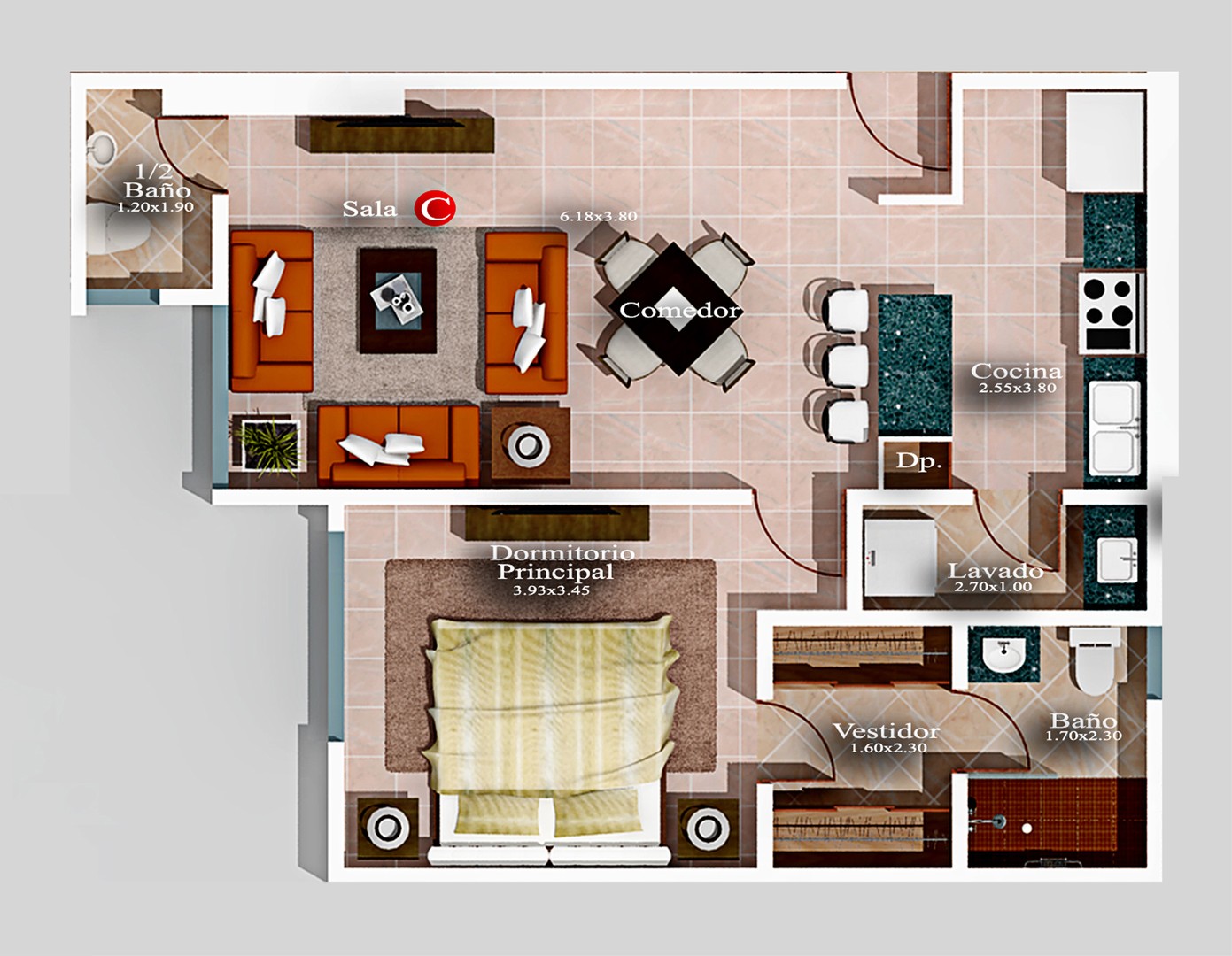 apartamentos - Venta de Apartamento, Naco 4