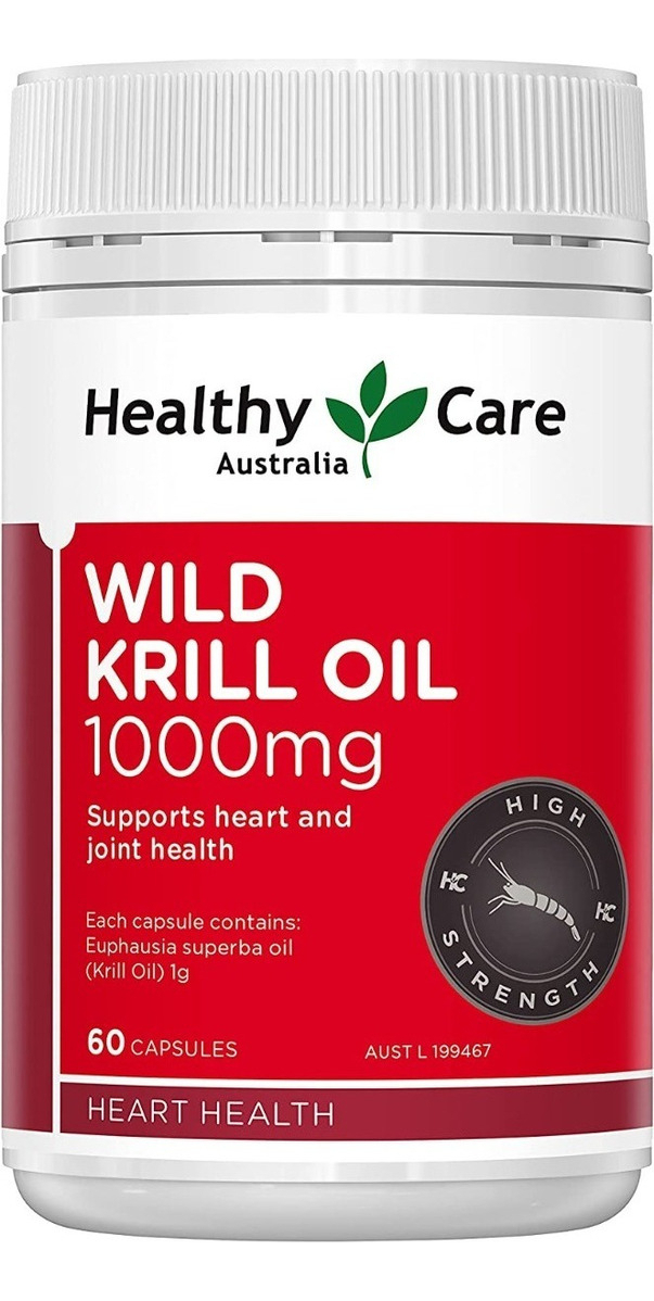 Salud y Equipamiento Médico - Aceite Krill 1000mg Healthy Care 0